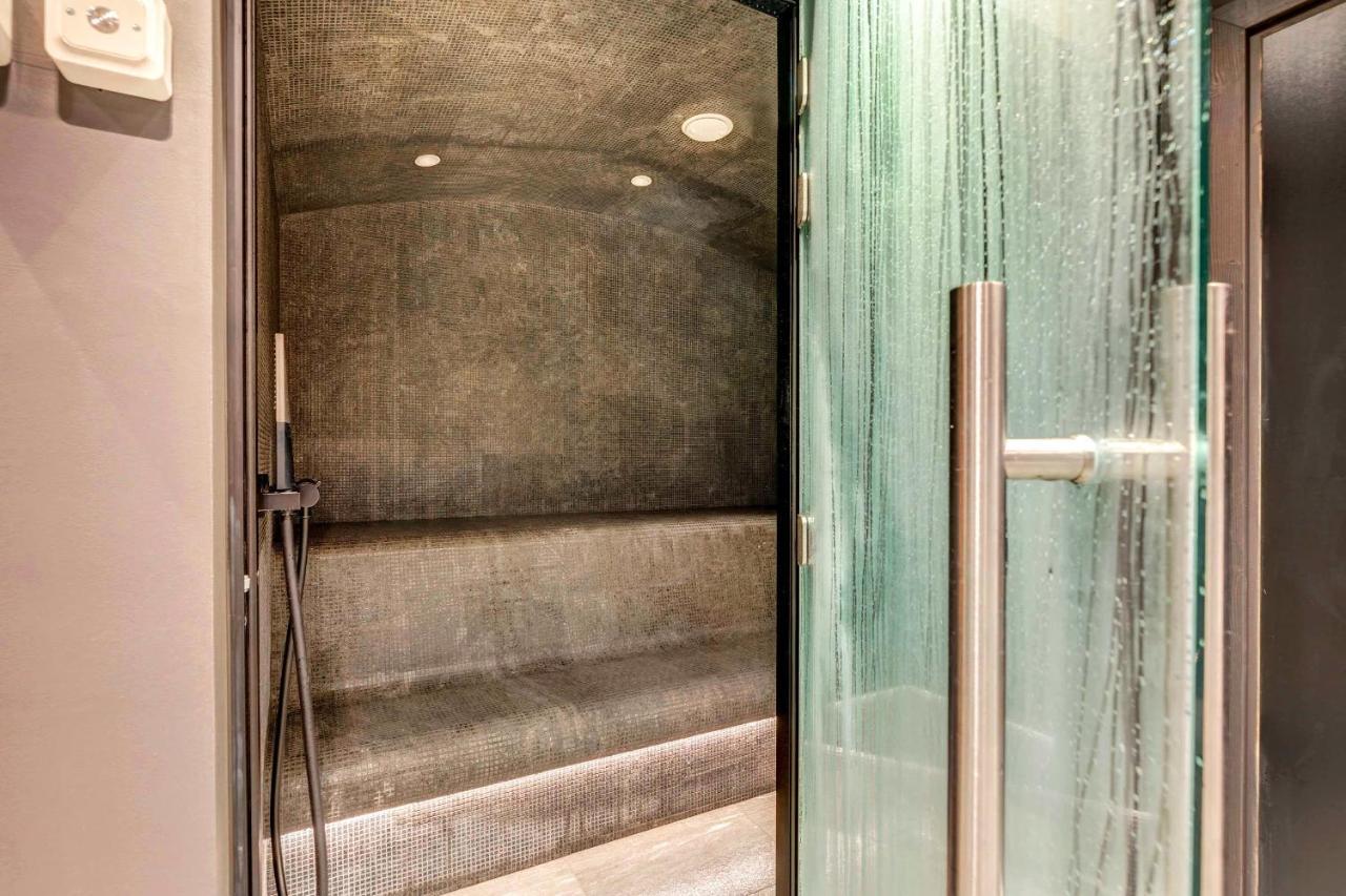 4-Room Apartment With Garden, Gym And Shared Spa Megeve Bagian luar foto